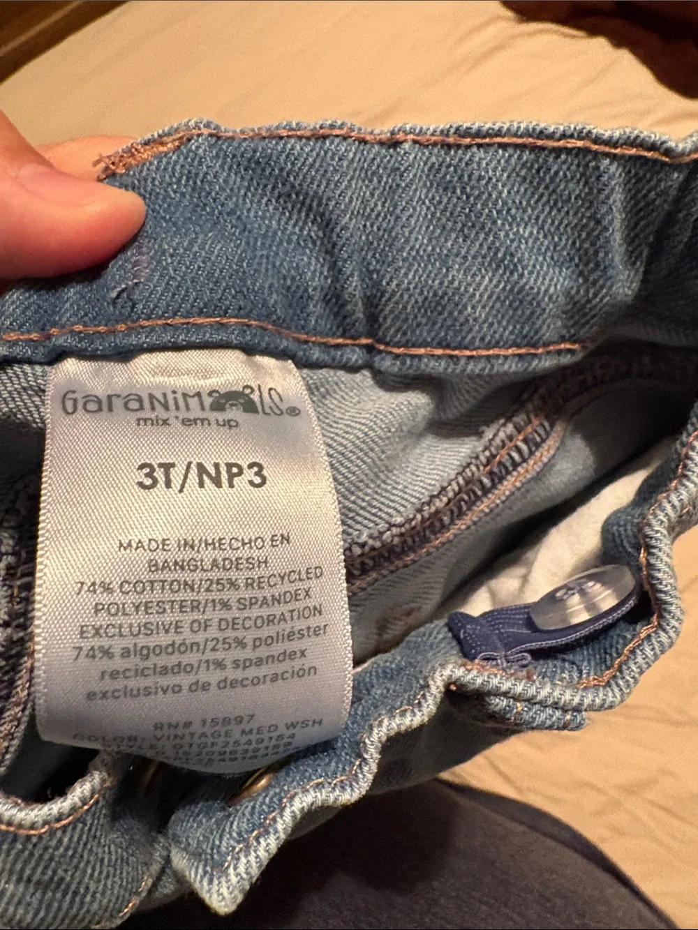 Garanimals Light Blue Kids Stretch Denim Pants